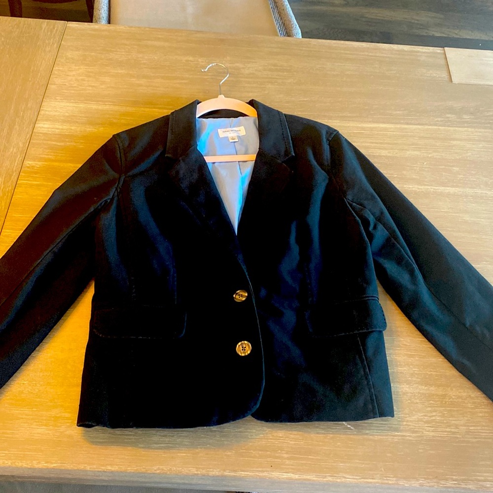 Isaac Mizrahi black fitted jacket‎